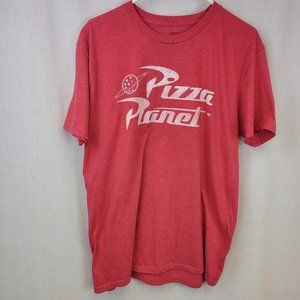 Disney Pixar Toy Story Pizza Planet tee shirt larg